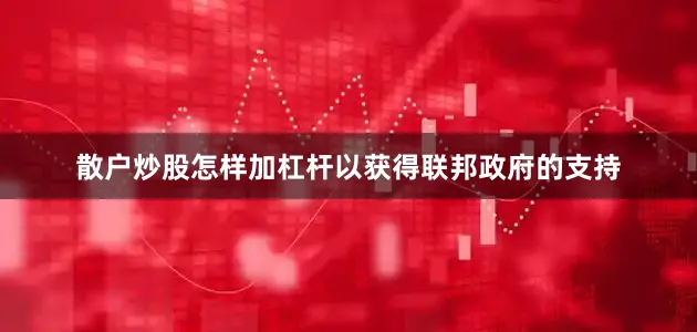 散户炒股怎样加杠杆以获得联邦政府的支持